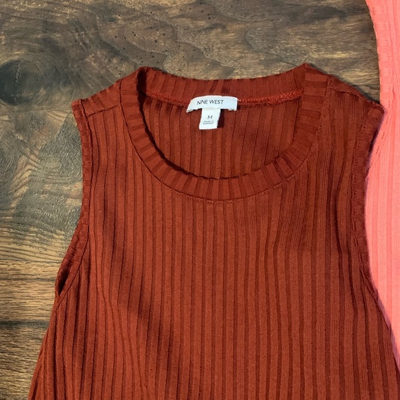 Two (2)  Sleeveless Ribbed Dress by Nine West from Kohl’s - Picture 4 of 6